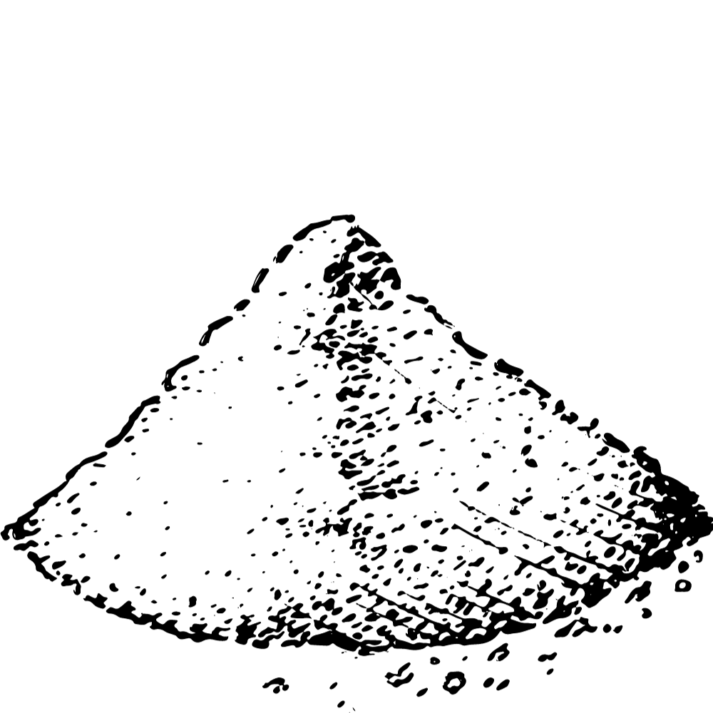 Sketch of Kaolin Refined Clay